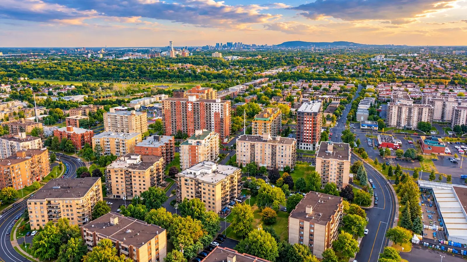 Anjou em imagens: um canto da cidade (Montréal)