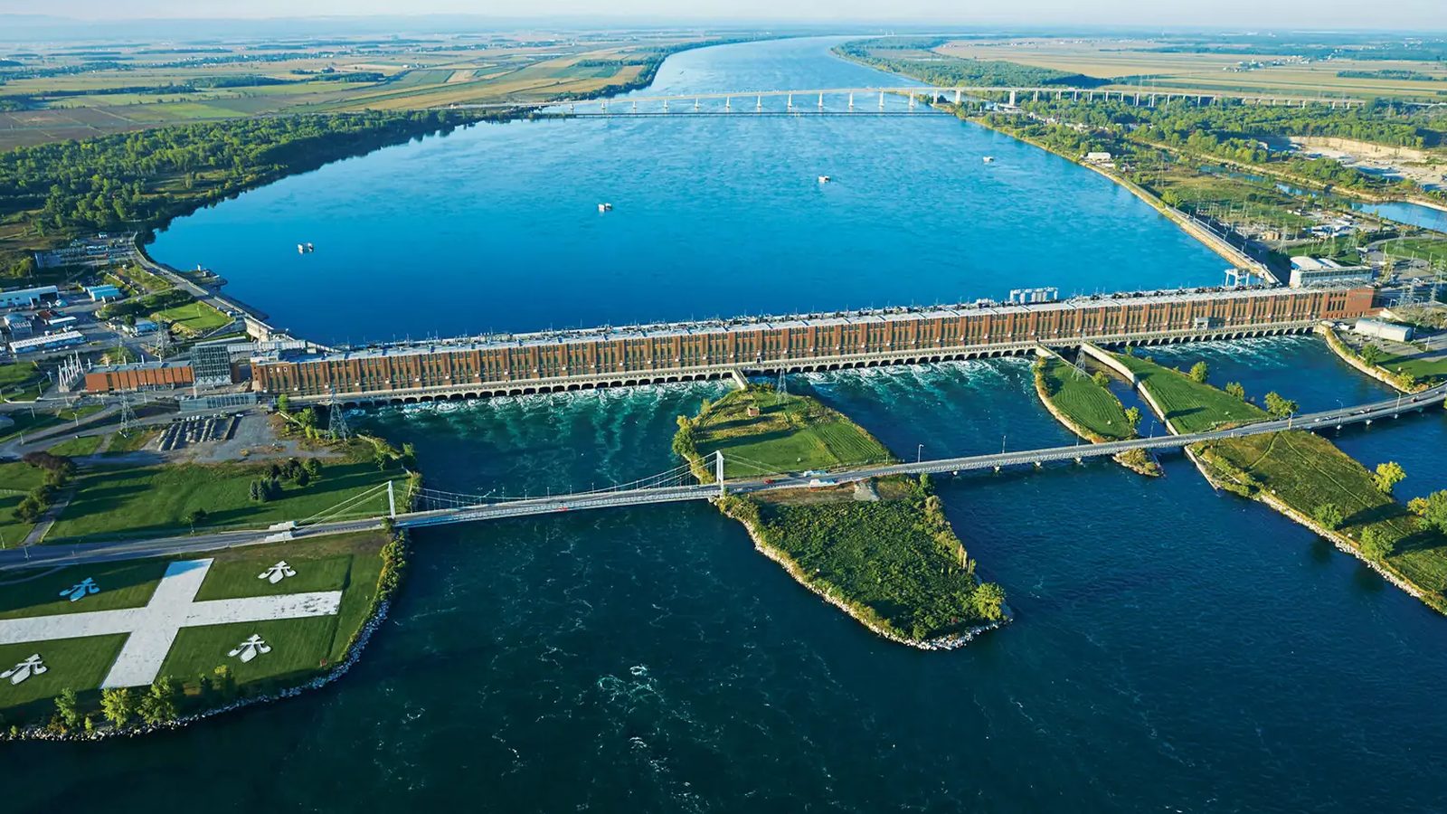 Beauharnois en images : un coin de la ville (Montérégie)