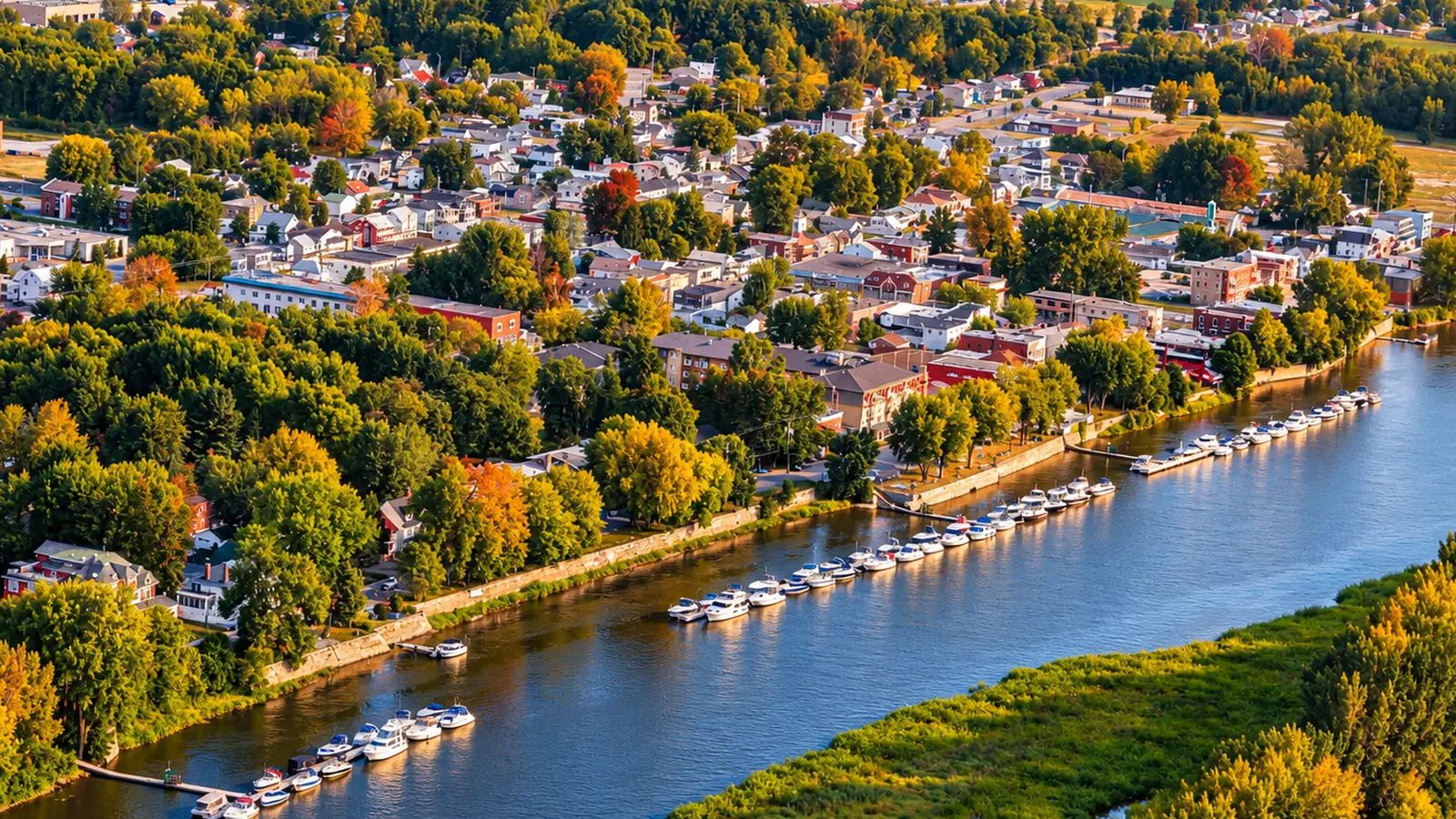 Berthierville en imágenes: un rincón de la ciudad (Lanaudière)