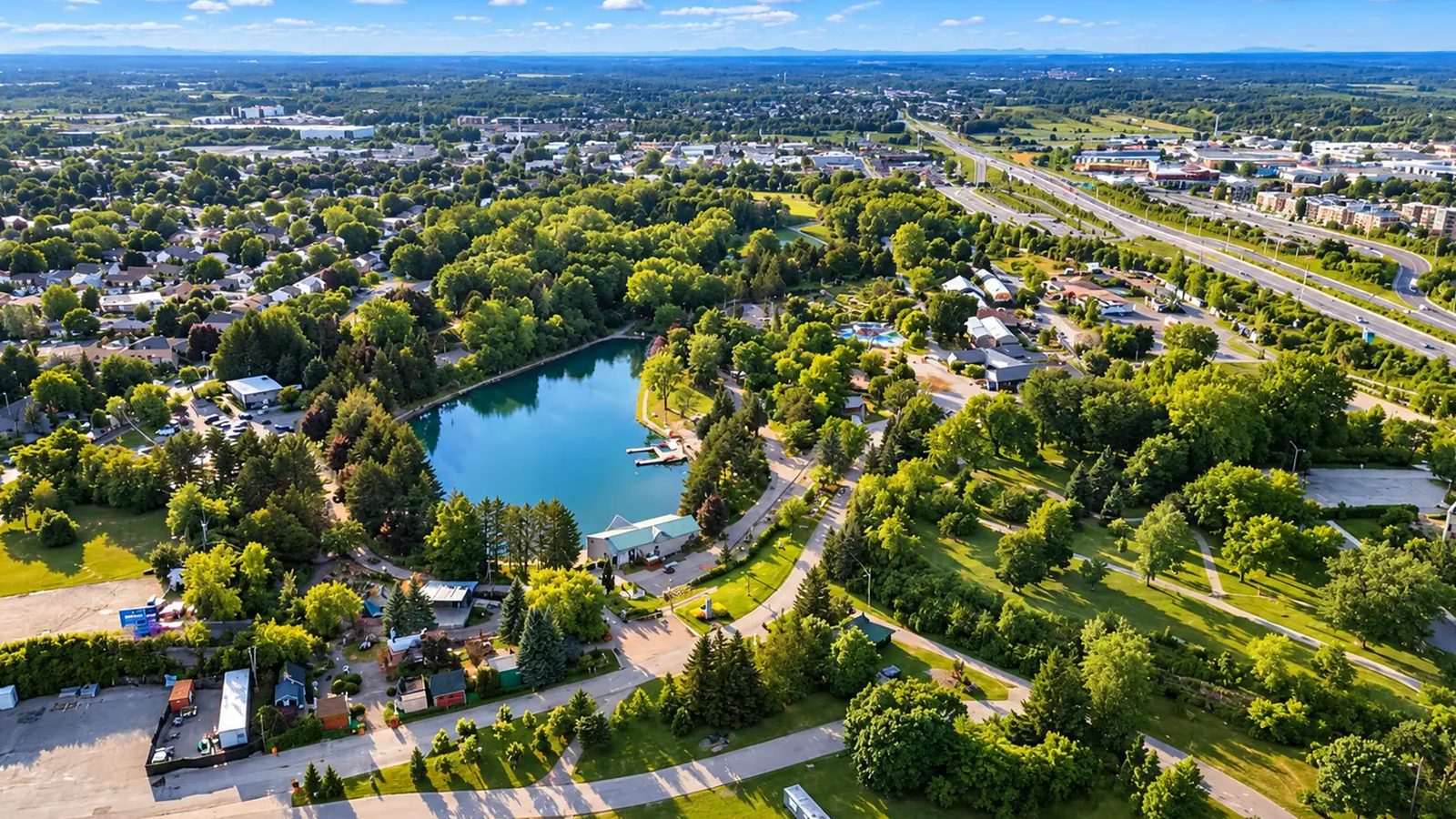 Boisbriand en imágenes: un rincón de la ciudad (Laurentides)