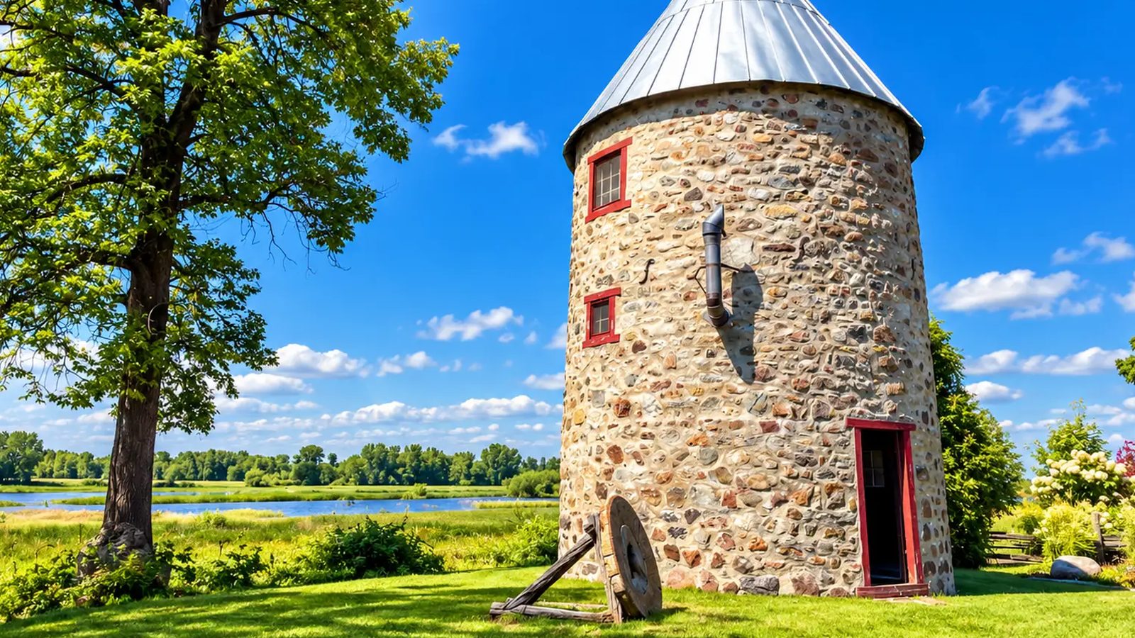 Contrecœur en images : un coin de la ville (Montérégie)