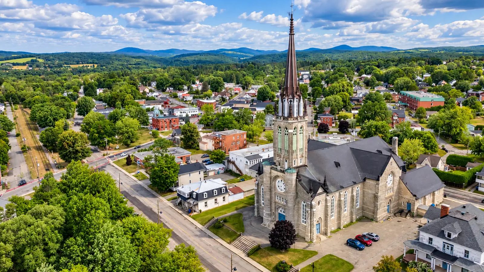 East Angus en imágenes: un rincón de la ciudad (Estrie)
