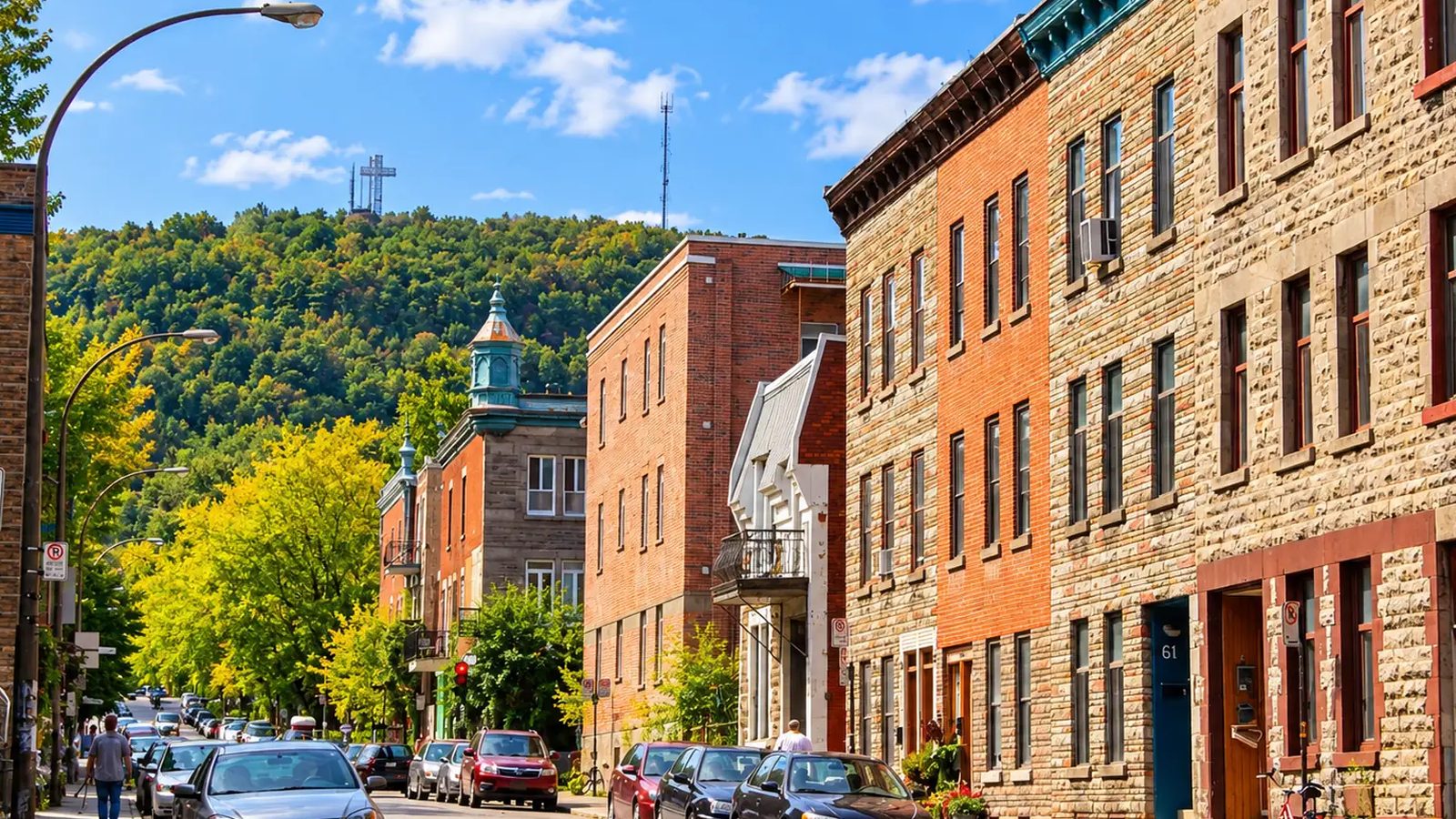 Le Plateau-Mont-Royal en images : un coin de la ville (Montréal)