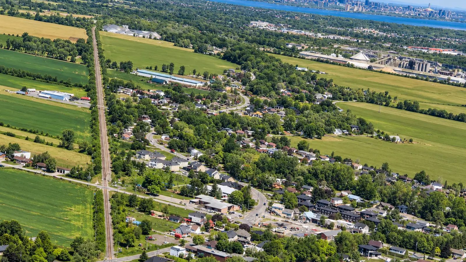 Saint-Mathieu en imágenes: un rincón de la ciudad (Montérégie)