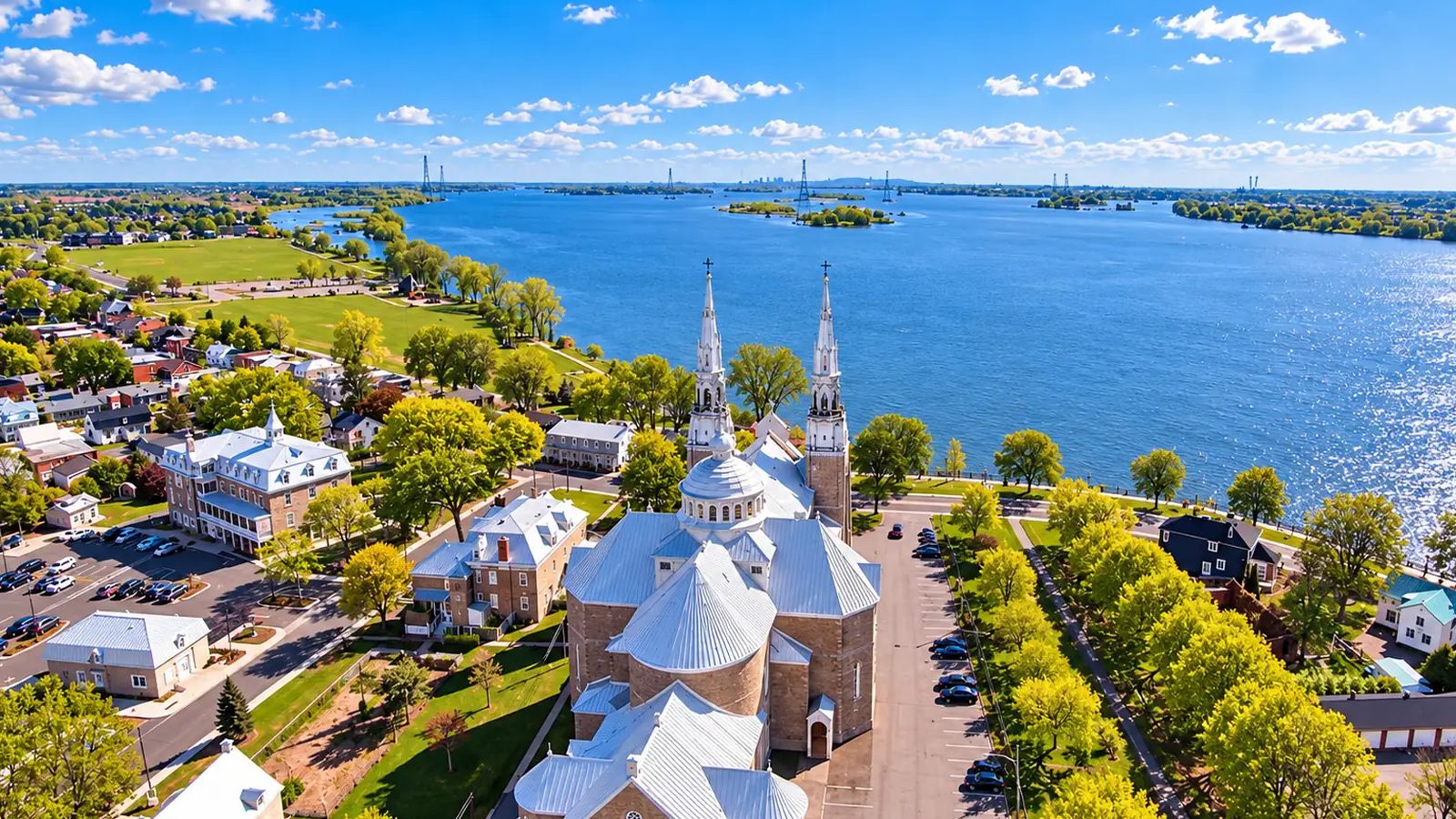 Varennes em imagens: um canto da cidade (Montérégie)